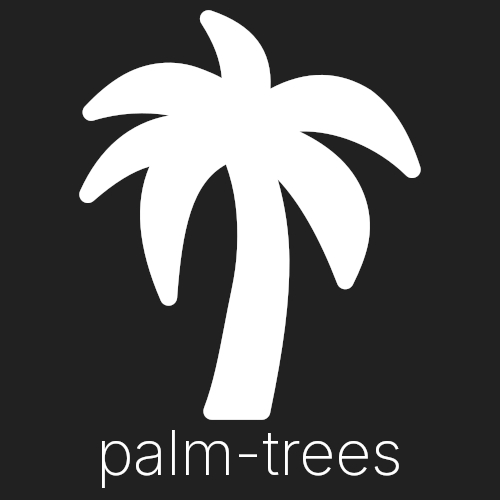 Das Logo von dem Projekt: palm-trees